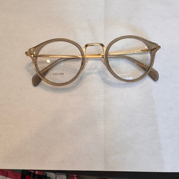 Celine Tan Eyeglasses - Picture 1 of 4